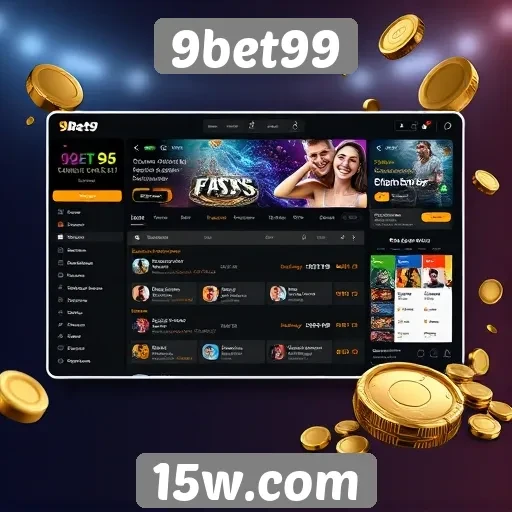 Interface do usuário do 9bet99 é intuitiva