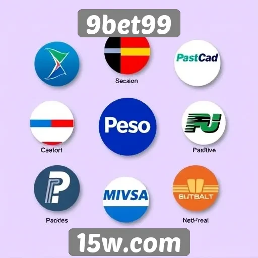 Métodos de pagamento disponíveis no 9bet99
